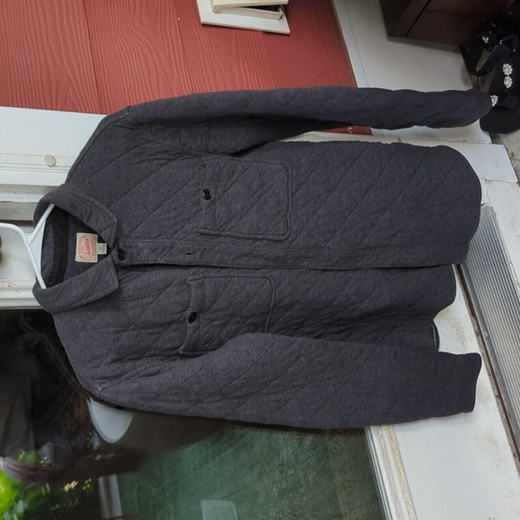 J. Crew quilted shirt jacket - Picture 1 of 9